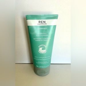 REN Skincare Clearcalm Clarifying Clay Cleanser 5.1 oz Blemish Prone